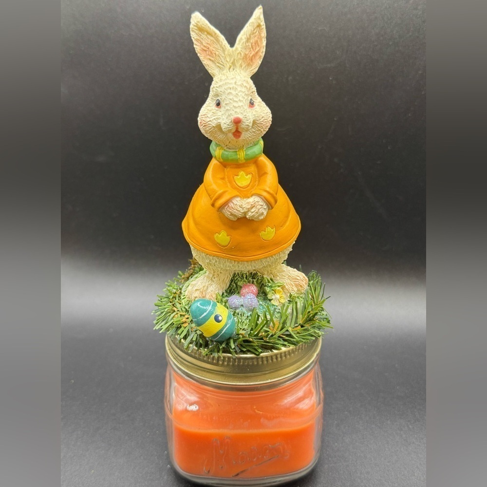 New Spring Easter Bunny Scented Candle Decor